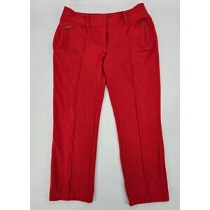 Y2K Cache Red Stretch Pants